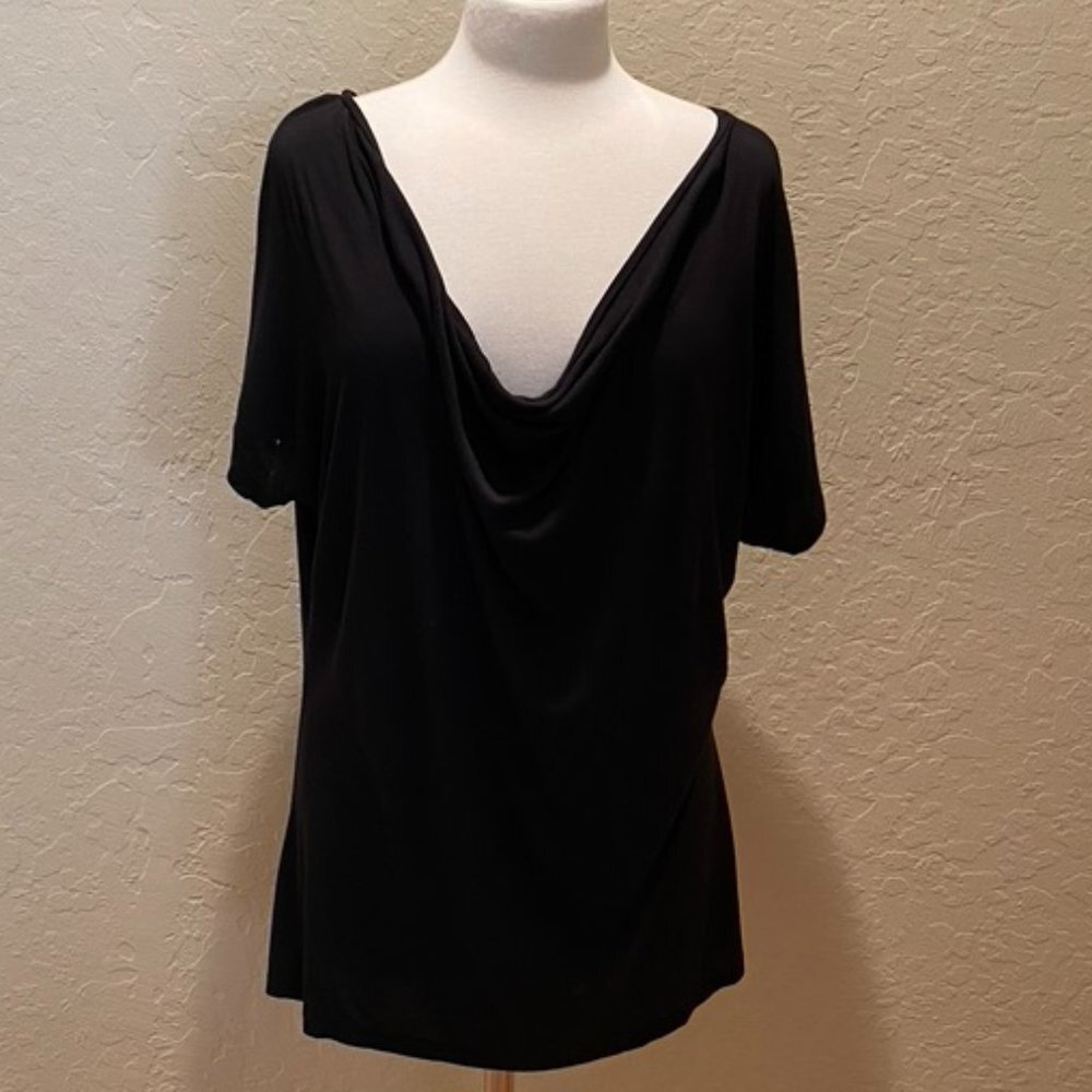 Old Navy drape black lightweight top - size XL